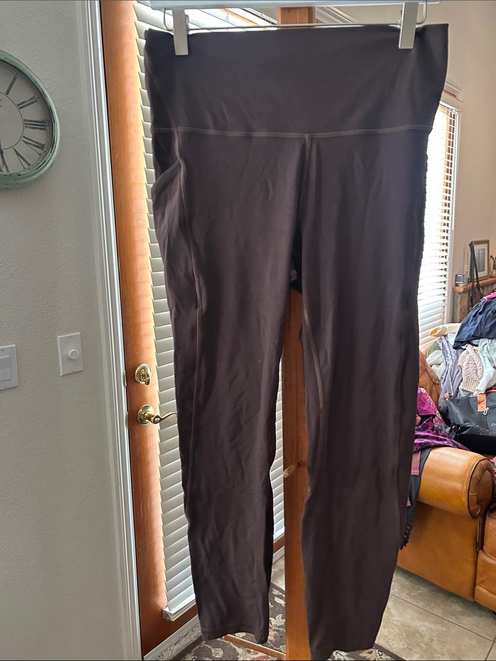 lululemon athletica Dark Brown High-Waist Leggings